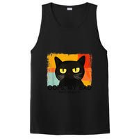 Funny Silly Cat Oops My Bad Not Really Sarcastic Saying Cat PosiCharge Competitor Tank