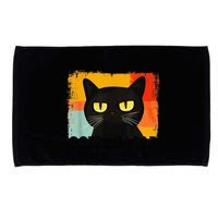 Funny Silly Cat Oops My Bad Not Really Sarcastic Saying Cat Microfiber Hand Towel
