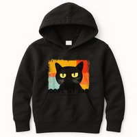Funny Silly Cat Oops My Bad Not Really Sarcastic Saying Cat Kids Hoodie