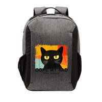 Funny Silly Cat Oops My Bad Not Really Sarcastic Saying Cat Vector Backpack