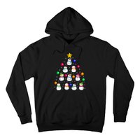 Funny Snowman Christmas Tree Ornament Decor Gift Hoodie