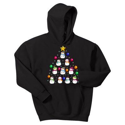 Funny Snowman Christmas Tree Ornament Decor Gift Kids Hoodie