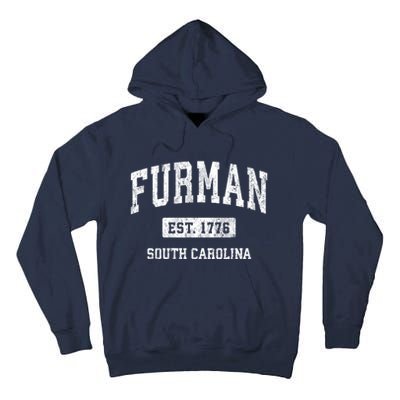 Furman South Carolina Sc Vintage Established Athletic Sports Design Tall Hoodie