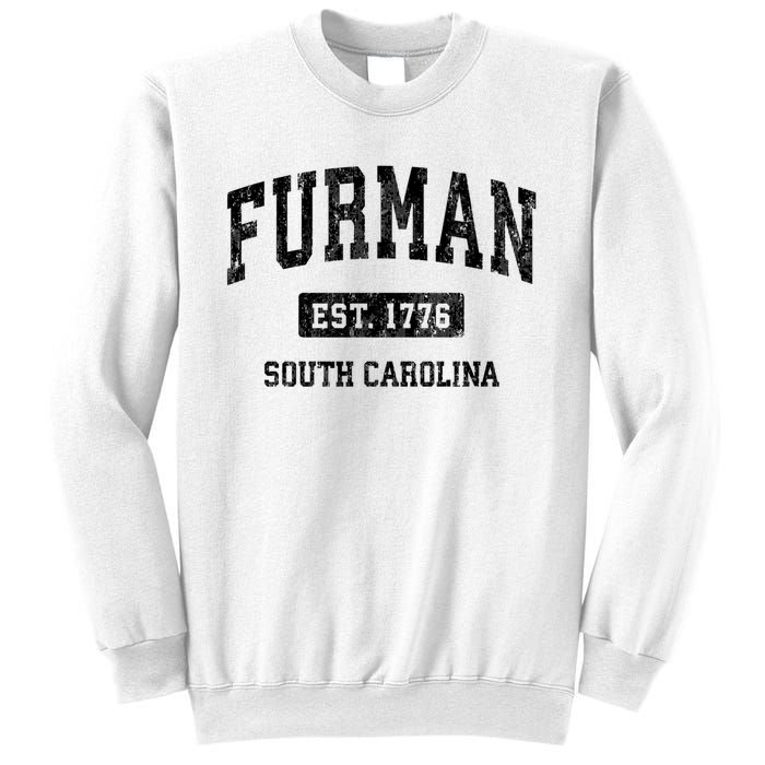 Furman South Carolina Sc Vintage Established Athletic Sports Design Sweatshirt