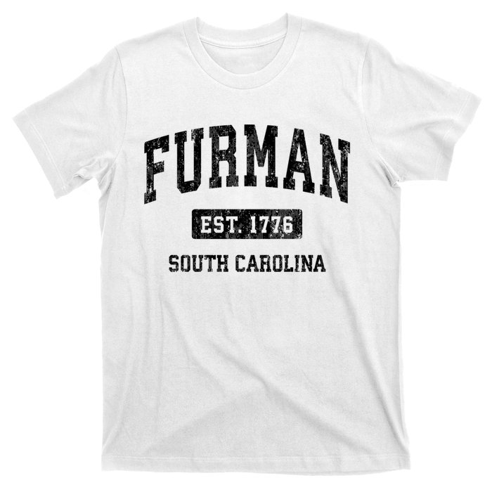 Furman South Carolina Sc Vintage Established Athletic Sports Design T-Shirt