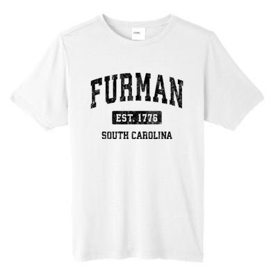 Furman South Carolina Sc Vintage Established Athletic Sports Design Tall Fusion ChromaSoft Performance T-Shirt