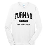 Furman South Carolina Sc Vintage Established Athletic Sports Design Tall Long Sleeve T-Shirt