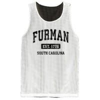 Furman South Carolina Sc Vintage Established Athletic Sports Design Mesh Reversible Basketball Jersey Tank