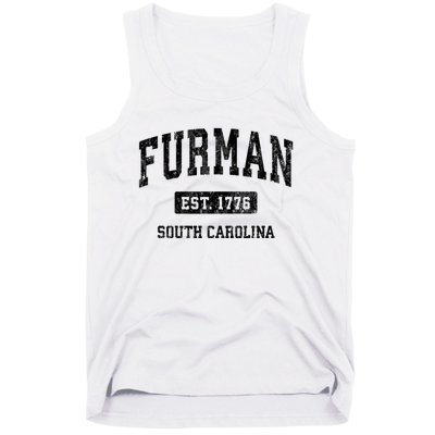 Furman South Carolina Sc Vintage Established Athletic Sports Design Tank Top