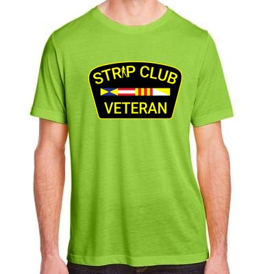 Funny Strip Club Veteran Adult ChromaSoft Performance T-Shirt