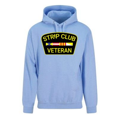 Funny Strip Club Veteran Unisex Surf Hoodie