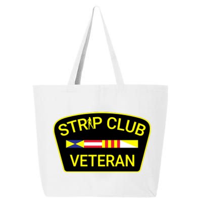 Funny Strip Club Veteran 25L Jumbo Tote