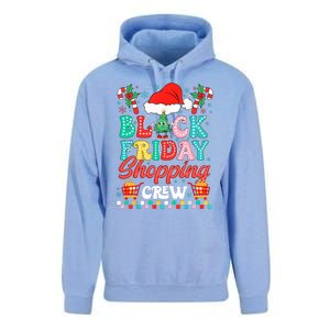 Friday Shopping Crew Christmas Lights Black Shopping Family Unisex Surf Hoodie