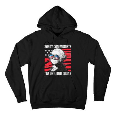 Funny Sorry Communists IM Grilling Today 2024 Hoodie