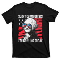 Funny Sorry Communists IM Grilling Today 2024 T-Shirt