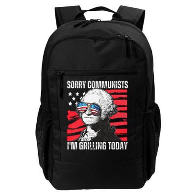 Funny Sorry Communists IM Grilling Today 2024 Daily Commute Backpack