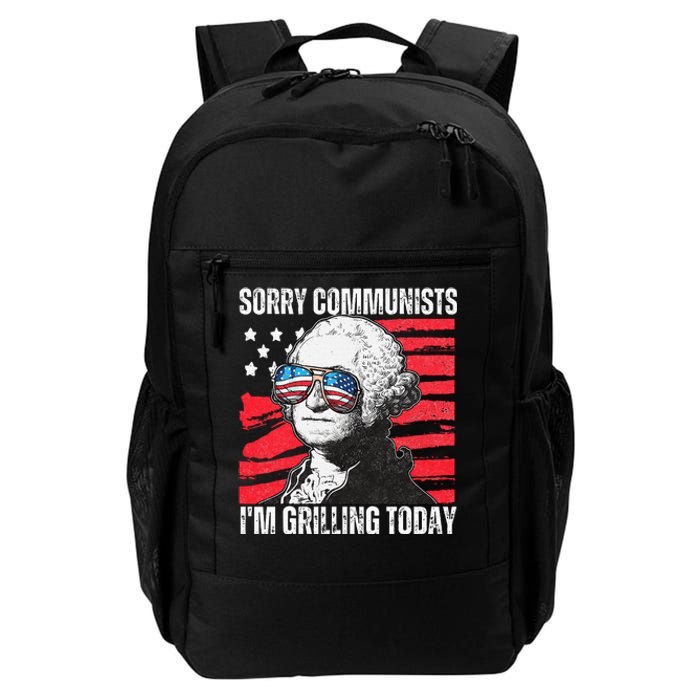 Funny Sorry Communists IM Grilling Today 2024 Daily Commute Backpack