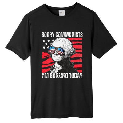 Funny Sorry Communists IM Grilling Today 2024 Tall Fusion ChromaSoft Performance T-Shirt