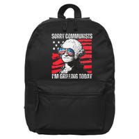 Funny Sorry Communists IM Grilling Today 2024 16 in Basic Backpack