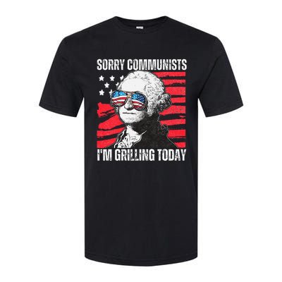 Funny Sorry Communists IM Grilling Today 2024 Softstyle CVC T-Shirt