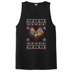 Funny Santa Claus Ball Pool Player Ugly Christmas Billiards Gift PosiCharge Competitor Tank