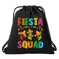 Fiesta Squad Cinco De Mayo Drawstring Bag