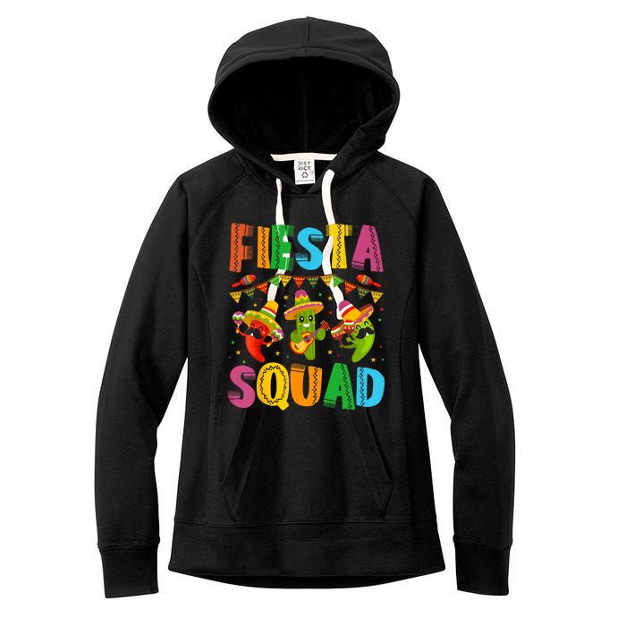 Fiesta Squad Cinco De Mayo Women's Fleece Hoodie