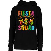 Fiesta Squad Cinco De Mayo Womens Funnel Neck Pullover Hood