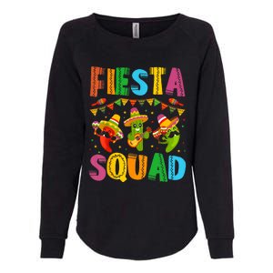 Fiesta Squad Cinco De Mayo Womens California Wash Sweatshirt