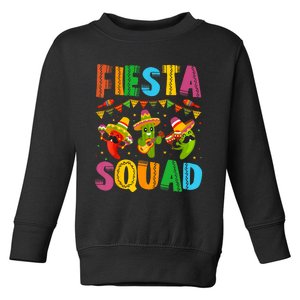 Fiesta Squad Cinco De Mayo Toddler Sweatshirt