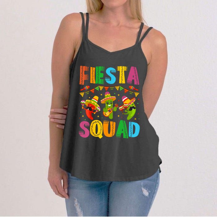 Fiesta Squad Cinco De Mayo Women's Strappy Tank