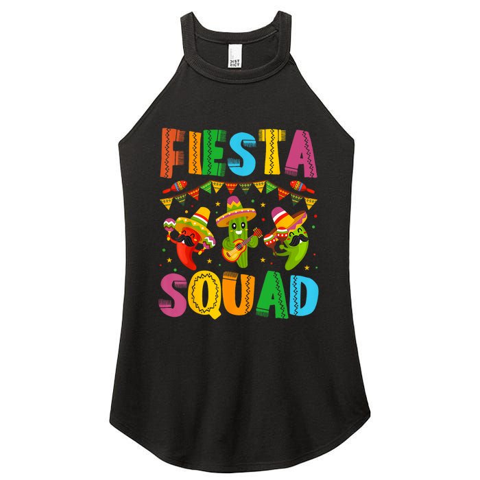 Fiesta Squad Cinco De Mayo Women's Perfect Tri Rocker Tank