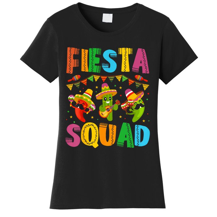 Fiesta Squad Cinco De Mayo Women's T-Shirt