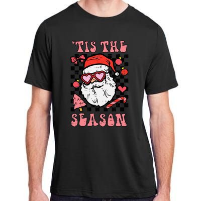 Festive Santa Claus Holiday Season Festivities Adult ChromaSoft Performance T-Shirt