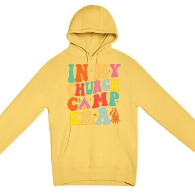 Funny Summer Camping Premium Pullover Hoodie