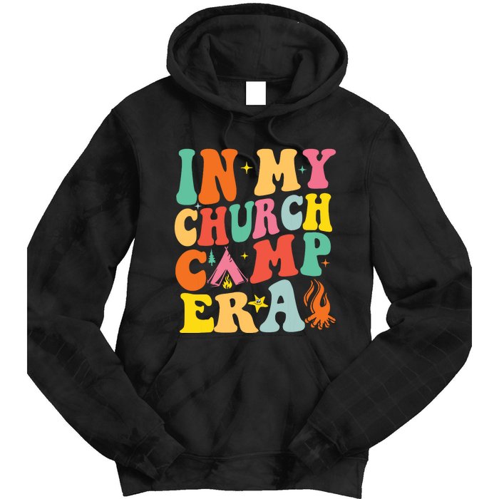 Funny Summer Camping Tie Dye Hoodie