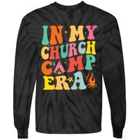 Funny Summer Camping Tie-Dye Long Sleeve Shirt