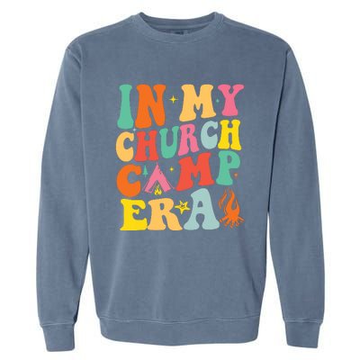 Funny Summer Camping Garment-Dyed Sweatshirt