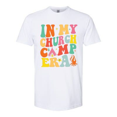 Funny Summer Camping Softstyle CVC T-Shirt