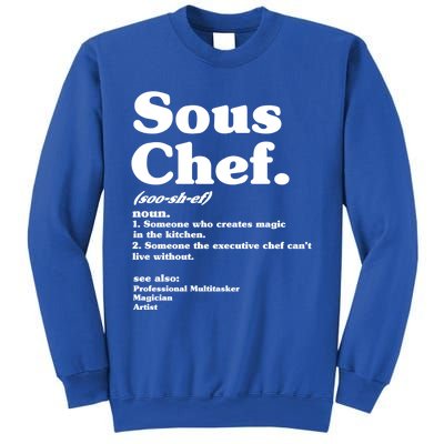 Funny Sous Chef Definition Gift Sweatshirt