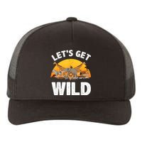 Funny Safari Costume For Women Africa Safari Lover Yupoong Adult 5-Panel Trucker Hat