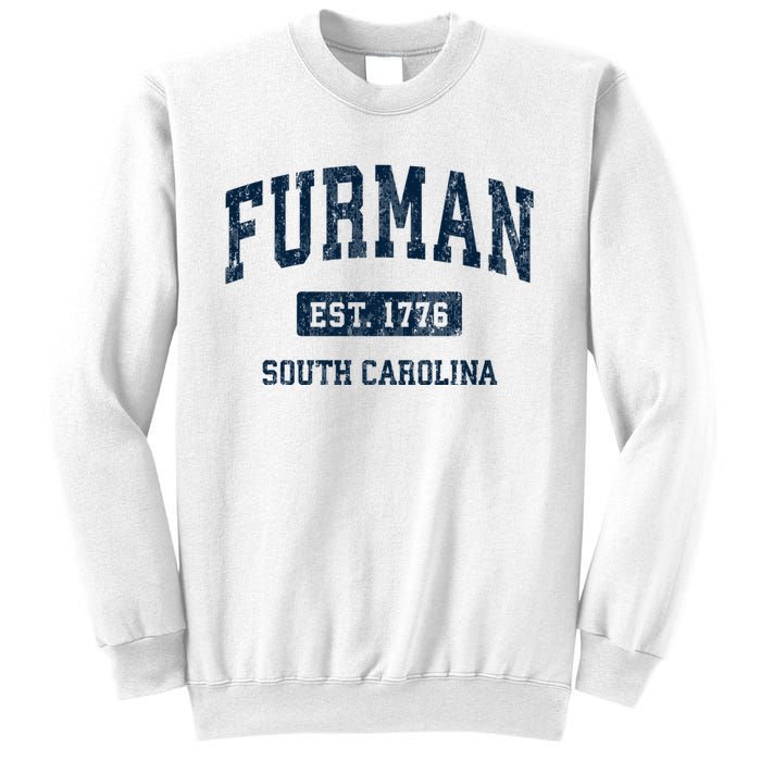 Furman South Carolina Sc Vintage Athletic Sports Design Sweatshirt