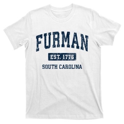 Furman South Carolina Sc Vintage Athletic Sports Design T-Shirt