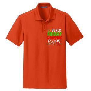 Friday Shopping Crew Christmas Lights Black Shopping Family  Dry Zone Grid Polo