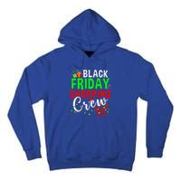 Friday Shopping Crew Christmas Lights Black Shopping Family  Tall Hoodie