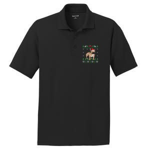 Frenchie Santa Claus Cute French Bulldog Ugly Christmas Meaningful Gift PosiCharge RacerMesh Polo