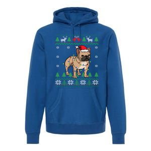 Frenchie Santa Claus Cute French Bulldog Ugly Christmas Meaningful Gift Premium Hoodie