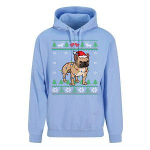 Frenchie Santa Claus Cute French Bulldog Ugly Christmas Meaningful Gift Unisex Surf Hoodie