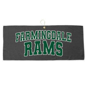 Farmingdale State College Rams Large Microfiber Waffle Golf Towel