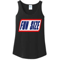 Fun Size Candy Bar Style Label Ladies Essential Tank